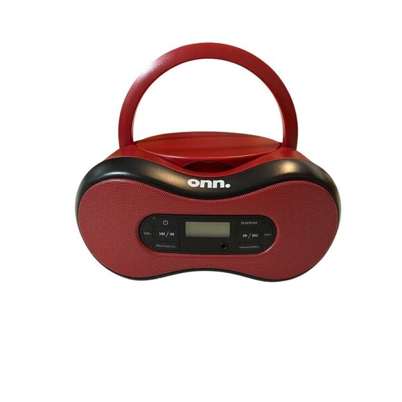 onn. Portable Bluetooth CD Boombox with Digital FM Radio Tested Works Very Clean - Picture 4 of 12